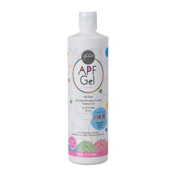 Gelato 60 Second Fluoride Gel 1.23% APF Cotton Candy 16oz/Bt