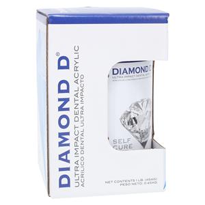 Diamond D Denture Resin Self Cure Original 1Lb/Ea