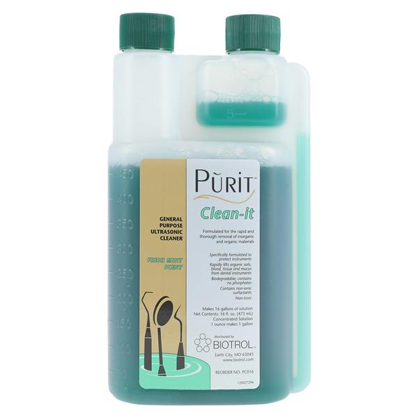 Purit Clean It Ultrasonic Cleaner 16 oz 16oz/Bt