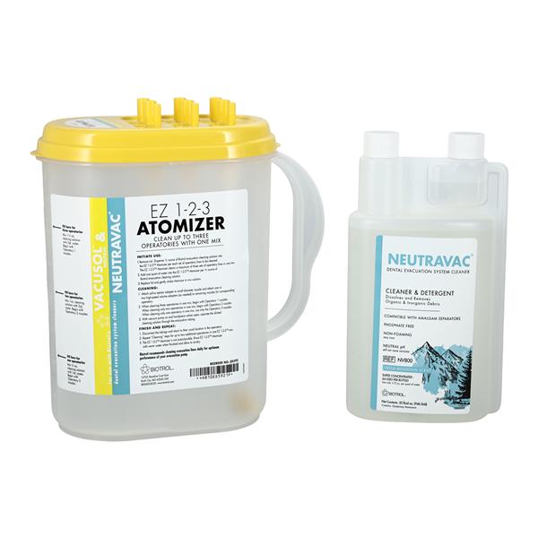 NeutraVAC Evacuation System Cleaner Concentrated Liquid Starter Kit Ea