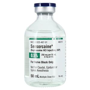 Sensorcaine Injection 0.5% MDV 50mL/Vl