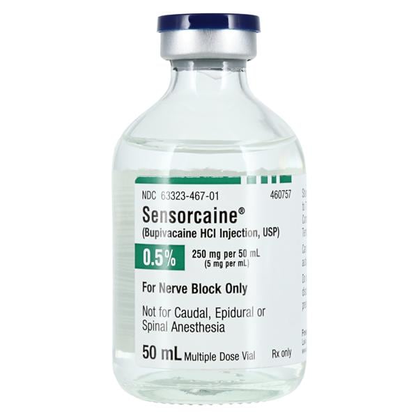 Sensorcaine Injection 0.5% MDV 50mL/Vl