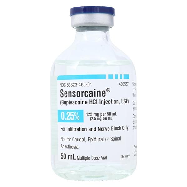 Sensorcaine Injection 0.25% MDV 50mL/Vl