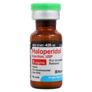 Haloperidol Lactate Injection 5mg/mL SDV 1mL Each