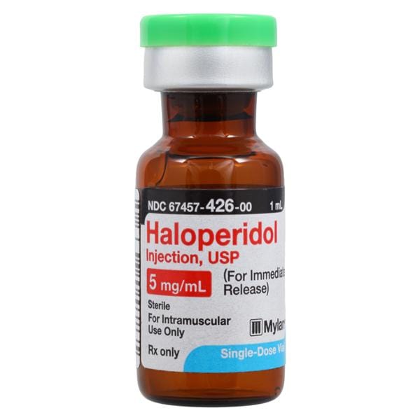 Haloperidol Lactate Injection 5mg/mL SDV 1mL Each