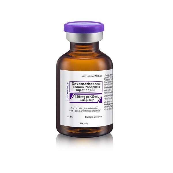 Dexamethasone Sodium Phosphate Injection 4mg/mL MDV 30mL/Vl