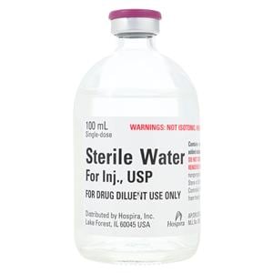 Sterile Water Injection SDV 100mL 100mL/Vl