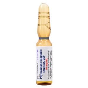 Phytonadione (Vitamin K) Injection 10mg/mL Ampule 1mL, 50 VL/CA