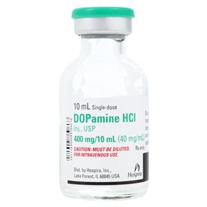 Dopamine HCl Injection 40mg/mL MDV 10mL Each