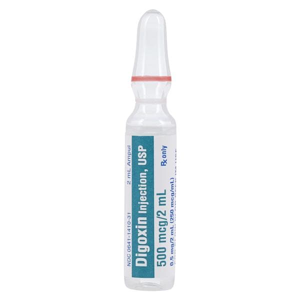 Digoxin Injection 0.25mg/mL Ampule 2mL/AMP