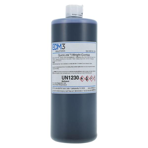 QuickLink I Stain Wright Giemsa 32oz Ea