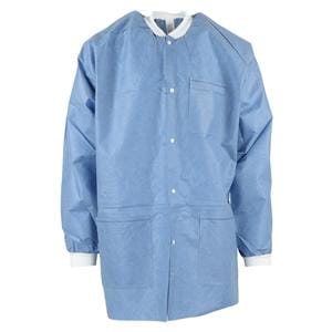 Extra-Safe Jacket 3 Layer SMS Small Ceil Blue 10/Pk