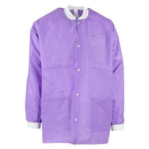 Extra-Safe Jacket 3 Layer SMS X-Large Purple 10/Pk, 10 PK/CA