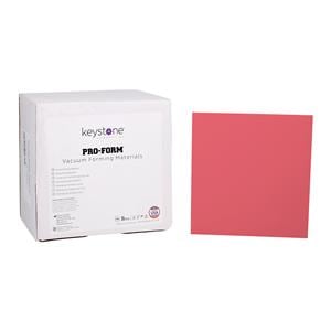 BasePlate Material Pink .100" 25/Bx