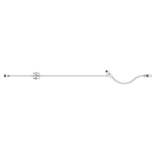 Lifeshield Dial-A-Flo IV Extension Set 18" Y-Injection Site M/F Adptr Grav 48/Ca