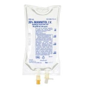 Mannitol Injection 20% 50gm/Bag Bag 250mL 24/Ca