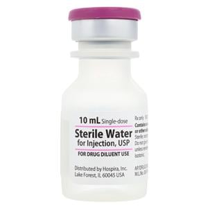 Sterile Water Injection SDV 10mL 10mL/Ea