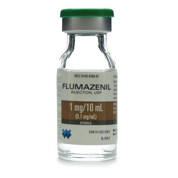 Flumazenil Injection 0.1mg/mL MDV 10mL Each