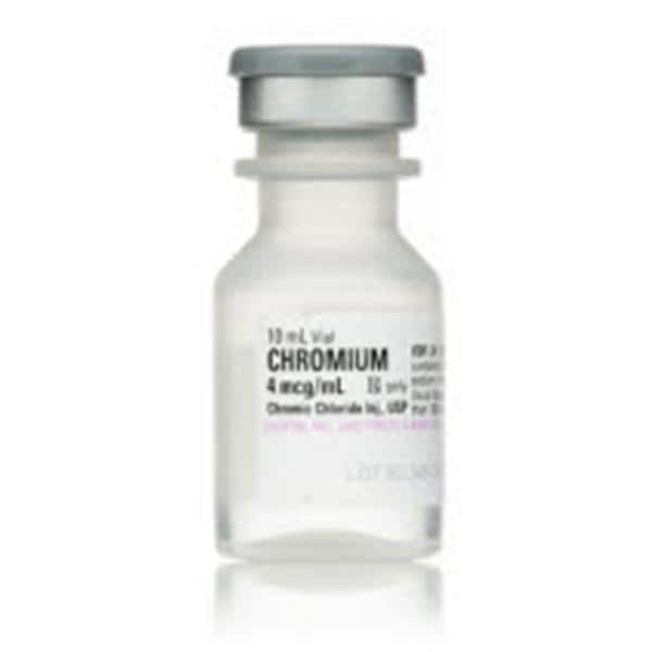 Chromium Injection 4mcg/mL PF SDV 10mL 25/Ca