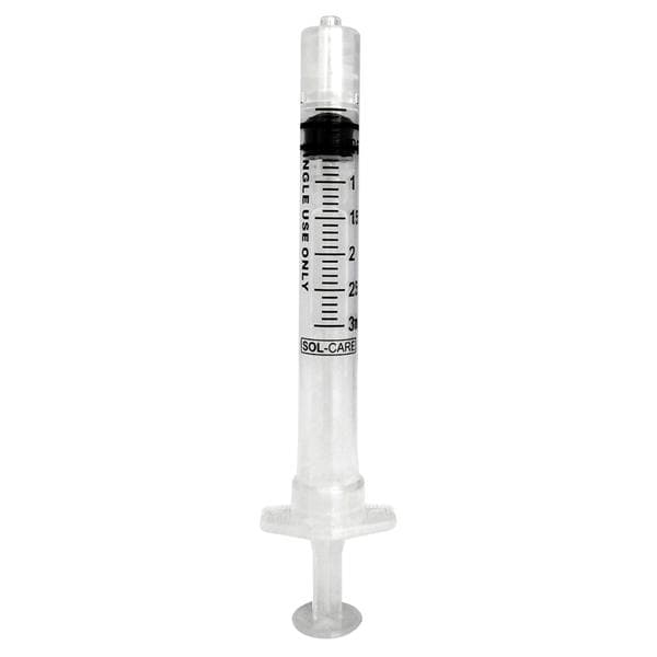 InviroSnap Syringe 3cc Luer Lock _ 100/Bx