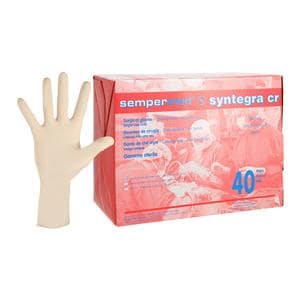 SemperMed Syntegra CR Chloroprene Surgical Gloves 8 Natural, 6 BX/CA