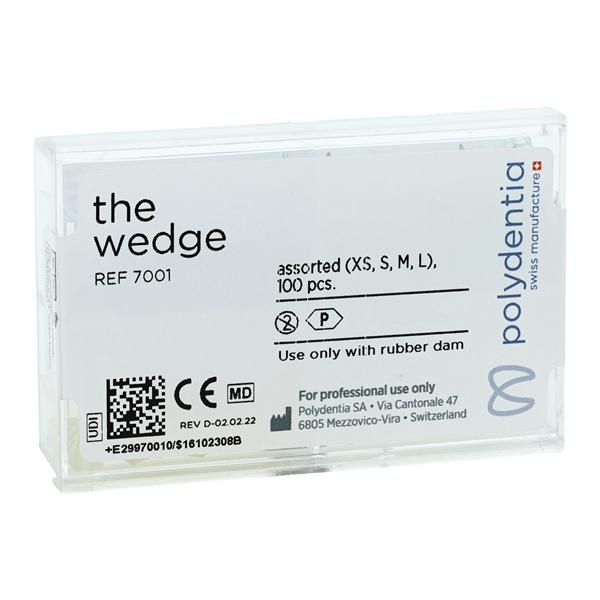 The Wedge Wedges Assorted 100/Bx