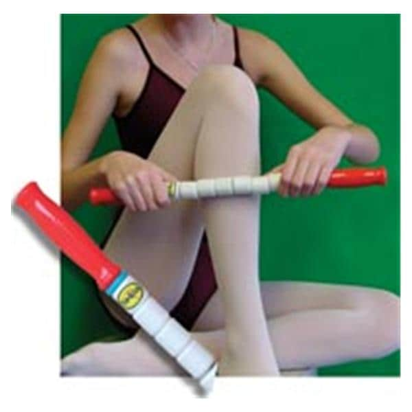 The Stick Sprinter Massager 19" White/Silver Firm