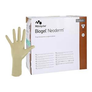 Biogel Neoderm Polychloroprene Surgical Gloves 6.5 Khaki