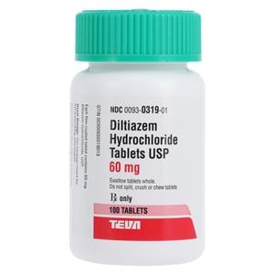 Diltiazem HCl 60mg 100/Bt