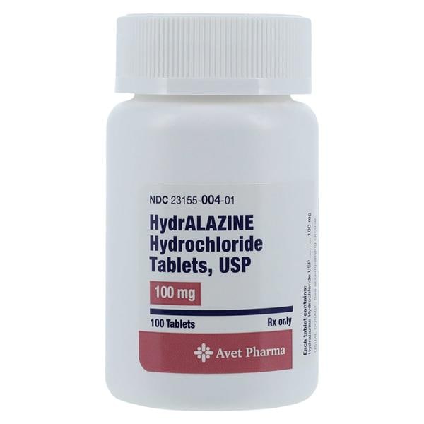 Hydralazine HCl 100mg 100/Bt