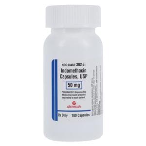 Indomethacin Capsules 50mg Bottle 100/Bottle Each