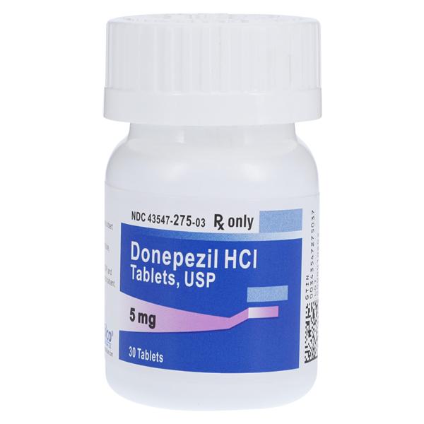 Donepezil HCl Tablets 5mg Bottle 30/Bt