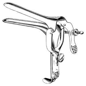 Pederson Vaginal Speculum 4x7/8" Medium Ea