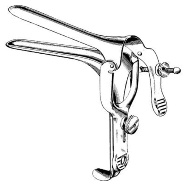 Pederson Vaginal Speculum 4x7/8" Medium Ea