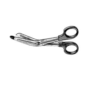 Universal Bandage Scissors Angled 6-1/2" Stainless Steel Ea