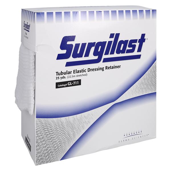 Surgilast Tubular Bandage Elastic Net 38"x25yd White 1/EA