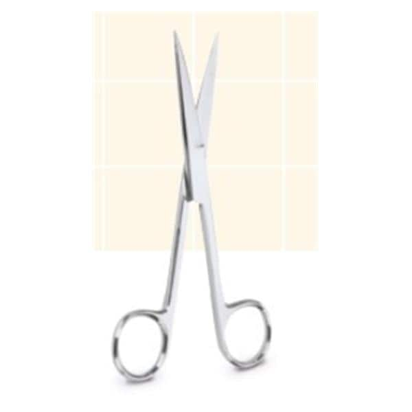 Procedure Scissors Straight 5-1/2" Stainless Steel Disposable 20/Bx