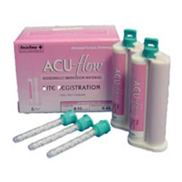 ACU-flow Bite Registration 50 mL 45 Second Set Complete Kit 6/Pk