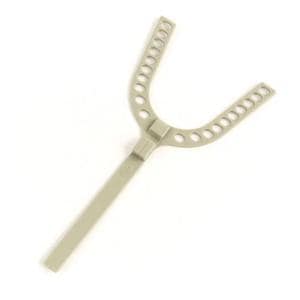 The George Gauge Bite Fork 2 mm Long Gray 25/Pk