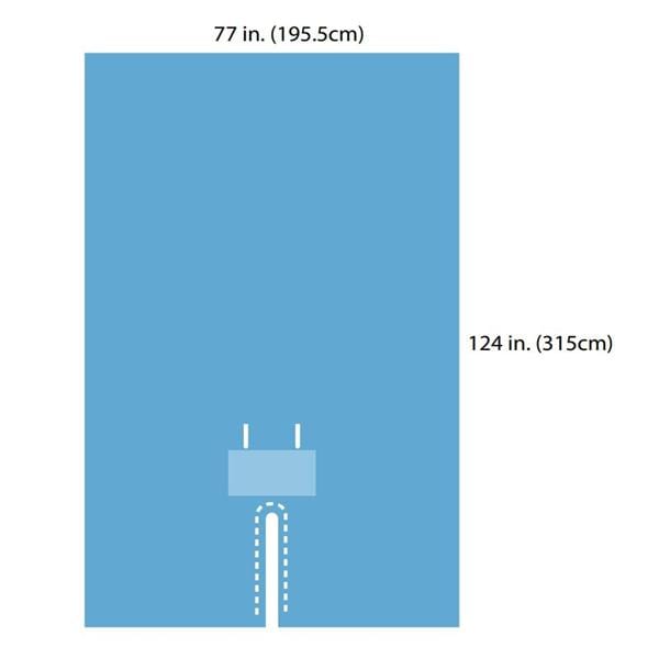 Astound 106"x77" Non-Sterile Cesarean Drape Fenestrated