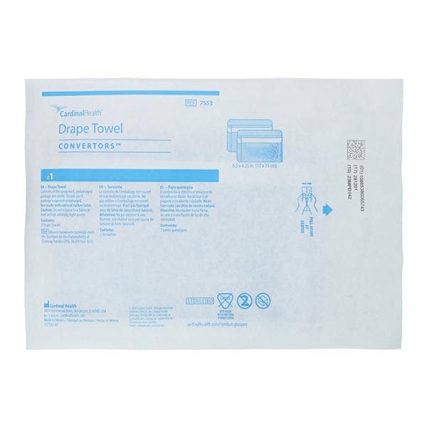 Drape Towel Blue Sterile