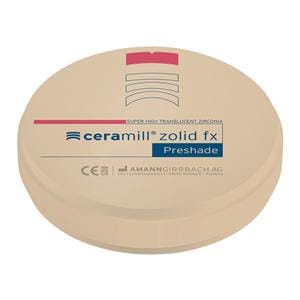 Ceramill Zolid FXPS Zirconia Disc A Med 98x14 Ea