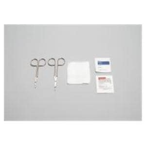 Suture Removal Kit Scissors Littauer Facial Wire 4", 50 EA/CA