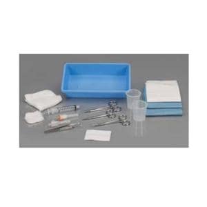 Laceration Tray Gauze/Needle/CSR Wrap, 20 EA/CA