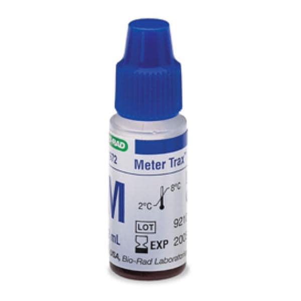 Meter Trax Glucose/ Hemoglobin/ Hematocrit Mid Control 6/Bx