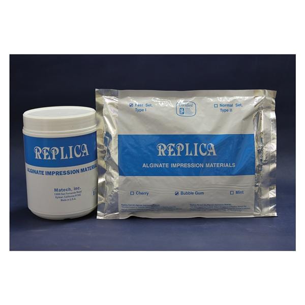 Replica Alginate Pouch Package Fast Set 20/Ca