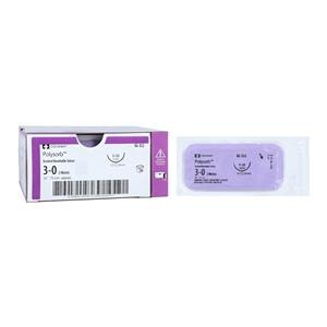 Polysorb Suture 3-0 30" Polyester Braid V-20 Undyed 36/Ca