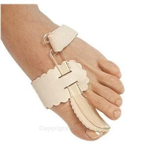 NightSplint Post-Op Splint Hallux Valgus Size 4-7 Small Leather/Plastic Right