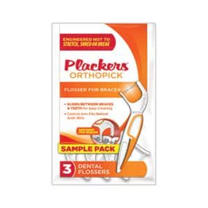 Plackers Orthopick Flosser Kids Refill Pack 90Pk/Bx