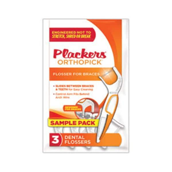 Plackers Orthopick Flosser Kids Refill Pack 90Pk/Bx